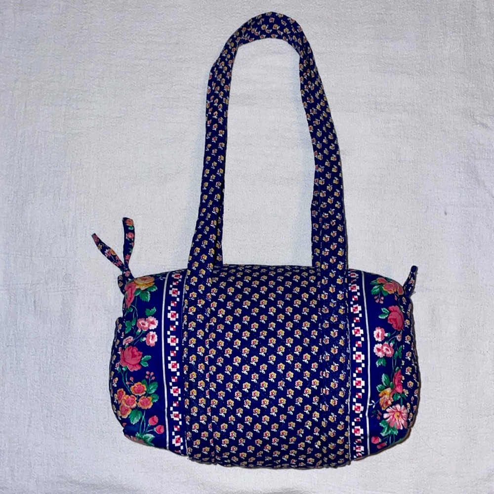 VERA BRADLEY INDIANA  HANDBAG  ROYAL RETIRED